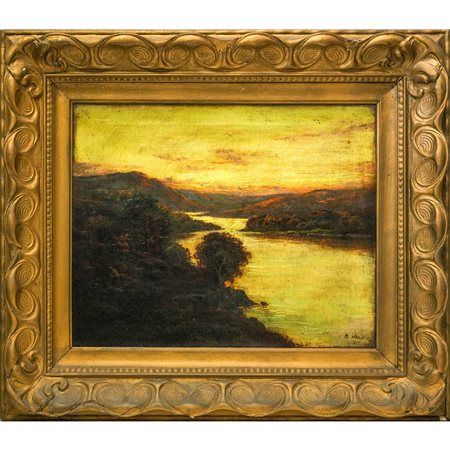 The middle lake, 20° Secolo