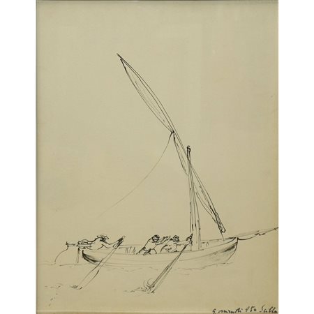 Giovanni Omiccioli (Roma 1901-1975)  - Scilla, 1950