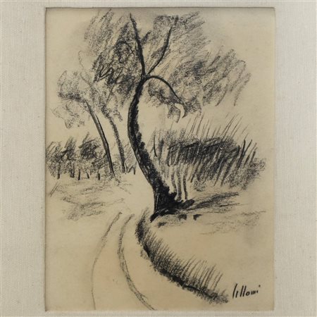 Umberto Lilloni (Milano 1898-Milano 1980)  - Strada Alberata