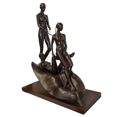 Wolfgang Alexander Kossu° (Germania 1947-2009)  - Le tre Grazie