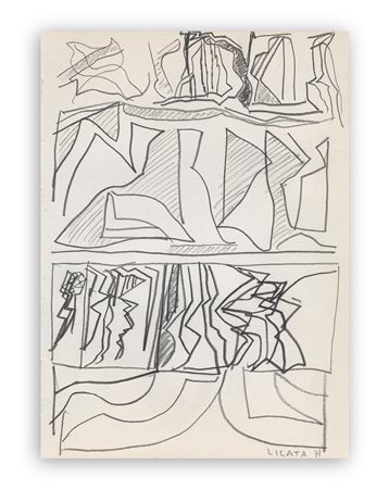RICCARDO LICATA (1929-2014) - Sonata, 1971