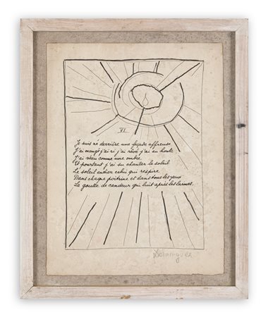 OSCAR DOMINGUEZ (1906-1957) - Senza Titolo, 1947