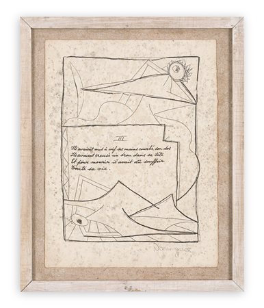 OSCAR DOMINGUEZ (1906-1957) - Senza Titolo, 1947