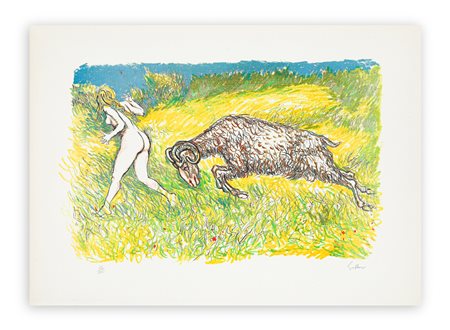 RENATO GUTTUSO (1912-1987) - Ariete, 1977
