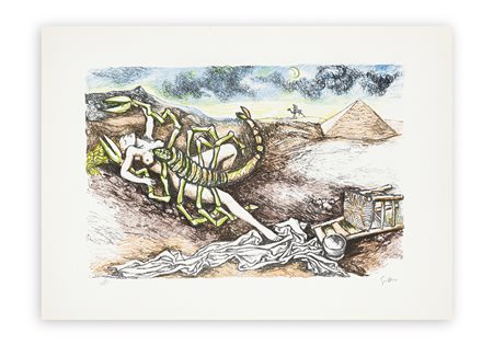 RENATO GUTTUSO (1912-1987) - Scorpione, 1977