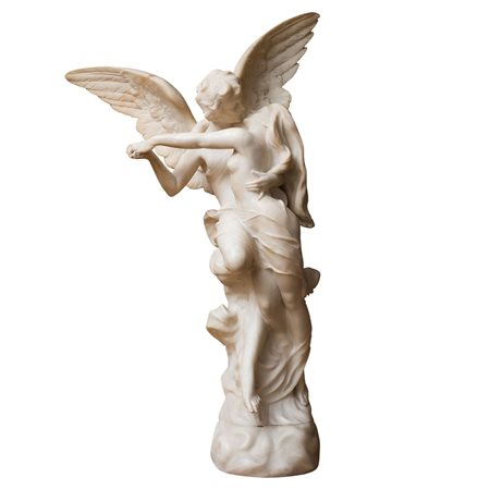 L'opera raffigura, con un erotismo sottile e raffinato, Amore e Psiche...