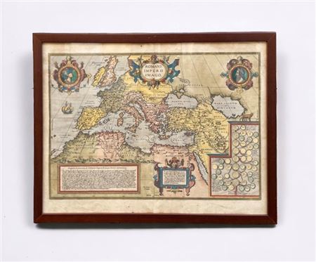 Abraham Ortelius (1527 - 1598) Romani Imperii Imago 1598 e successivi...