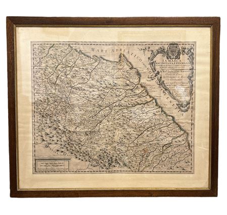 Gasparo Pietrasanta (Primo quarto XVIII secolo - ) Carta geografica della...