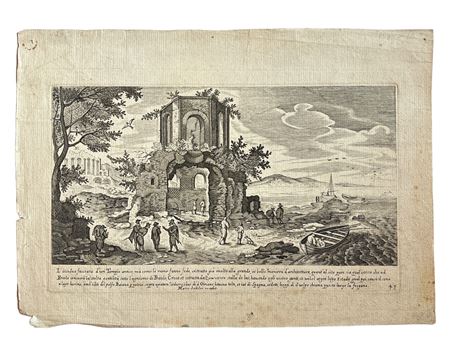 Girolamo Ferri (1633 - 1693) Resti del Tempio detto di Venere a Baia 1640 -...