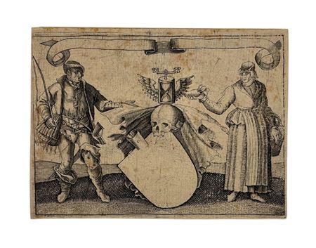 Stemma della morte Anonimo tedesco, XVI secolo Incisione su carta vergellata...