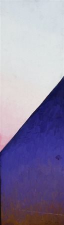 SALVO (Leonforte 1947) "Senza titolo" 1986 Olio su tavola cm. H: 78.00 L:...