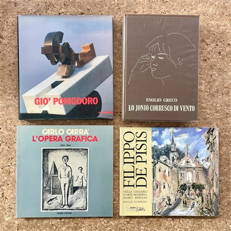 ARTE ITALIANA DEL DOPOGUERRA - Lotto unico di 4 cataloghi