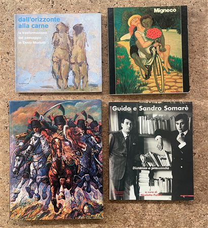 ARTE FIGURATIVA ITALIANA - Lotto unico di 4 cataloghi