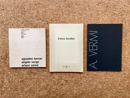 GRUPPO DEL CENOBIO - Lotto unico di 3 cataloghi