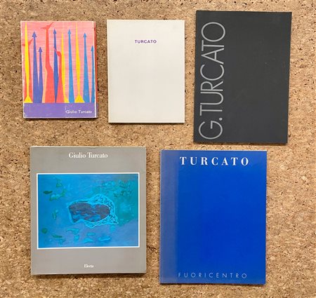 GIULIO TURCATO - Lotto unico di 5 cataloghi