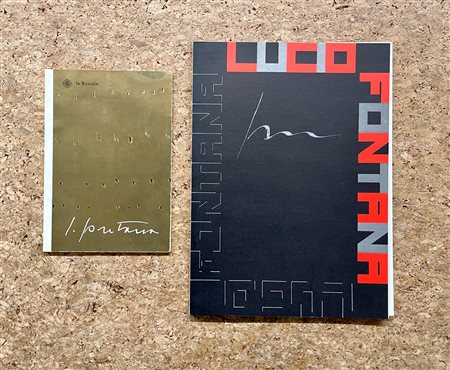 LUCIO FONTANA - Lotto unico di 2 cataloghi