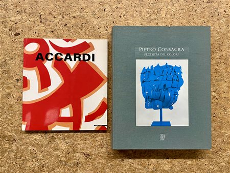 CARLA ACCARDI E PIETRO CONSAGRA - Lotto unico di 2 cataloghi