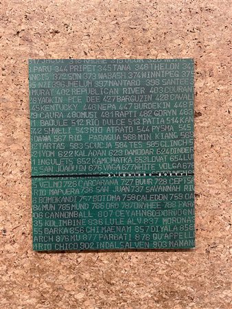 ALIGHIERO BOETTI - Alighiero Boetti, 2002