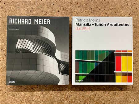 ARCHITETTURA (RICHARD MEIER E MANSILLA + TUÑÓN ARQUITECTOS) - Lotto unico di 2 cataloghi