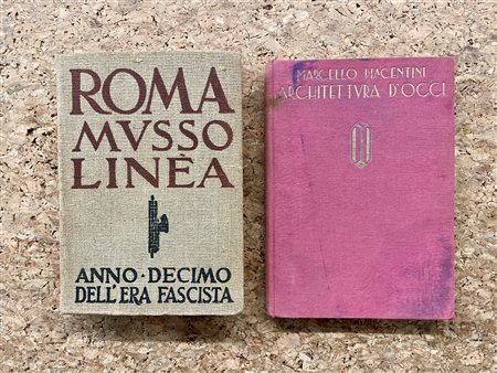 ARCHITETTURA (ARCHITETTURA RAZIONALISTA) - Lotto unico di 2 cataloghi