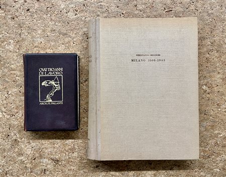 ARCHITETTURA (FERDINANDO REGGIORI E MARIO PALANTI) - Lotto unico di 2 cataloghi