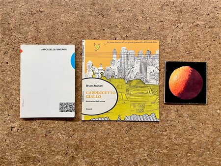 BRUNO MUNARI - Lotto unico di 3 cataloghi