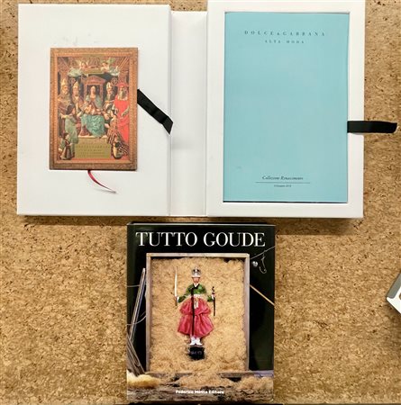 MODA (DOLCE & GABBANA E GOUDE) - Lotto unico di 2 cataloghi