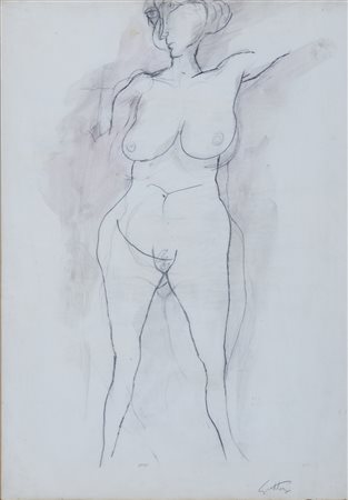 GUTTUSO RENATO (1912 - 1987) - SENZA TITOLO.