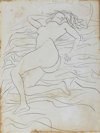 GUTTUSO RENATO (1912 - 1987) - SENZA TITOLO, 1968.