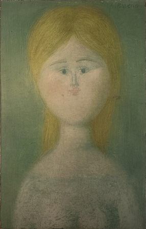 BUENO ANTONIO (1918 - 1985) - VOLTO DI FANCIULLA, (FINE ANNI '60).