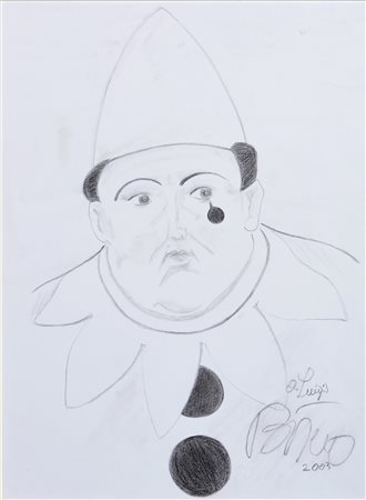 BOTERO FERNANDO (n. 1932) - PIERROT, 2003.