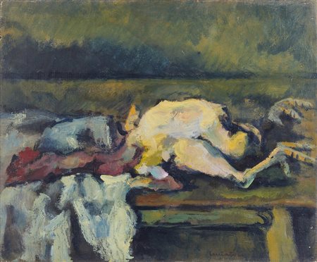 CANTATORE  DOMENICO (1906 - 1998) - CAPPONE, (ANNI '40).