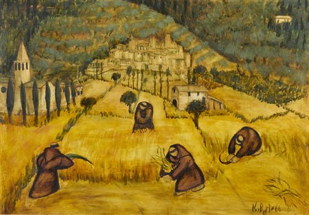 PROIETTI NORBERTO (1927 - 2009) - SENZA TITOLO, 1966.