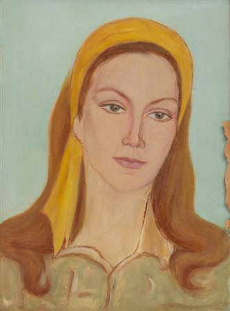 STRADONE GIOVANNI (1911 - 1981) - RITRATTO DI DONNA.