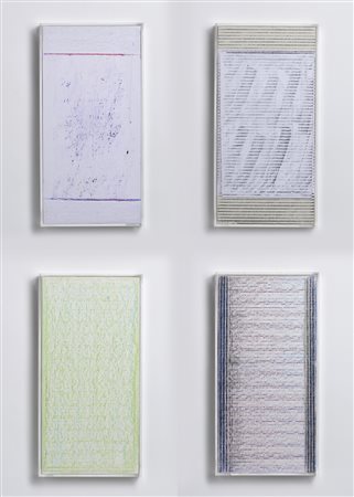 MASI PAOLO (n. 1933) - SENZA TITOLO (POLITTICO) , 2015.