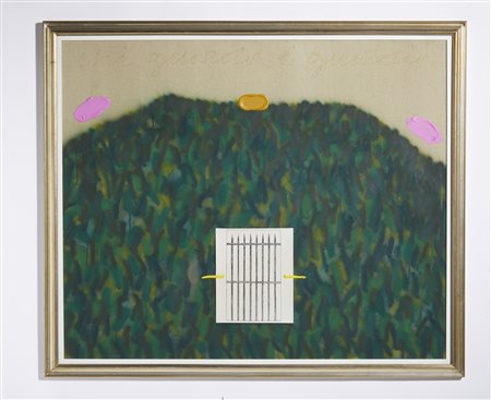 POZZATI CONCETTO (1935 - 2017) - CHI GUARDA E' GUARDIA, 1975.