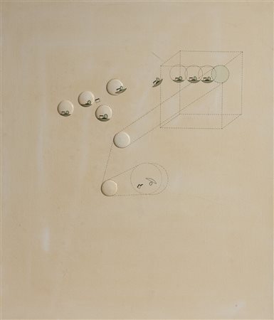 STEFANONI TINO (n. 1937) - RIFLESSI 34 - USCITA DALLA SCATOLA, 1967.