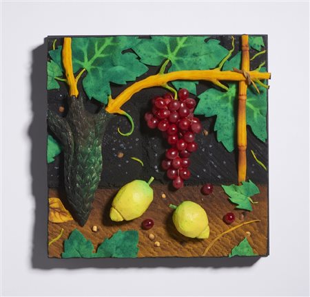 GILARDI PIERO (1942 - 2023) - UVA ROSSA E LIMONI.