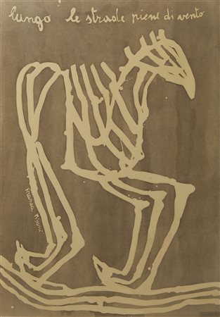 PISANI FRANCA (n. 1956) - LUNGO LE STRADE PIENE DI VENTO.