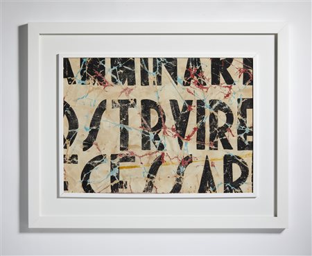 DE CUARTO PAOLO  (n. 1972) - BOZZETTO PREPARATORIO CAMMINARE, COSTRUIRE, 2011.