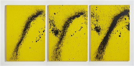 TUN CHANDA (n. 1980) - YELLOW AND BLACK, 2011.