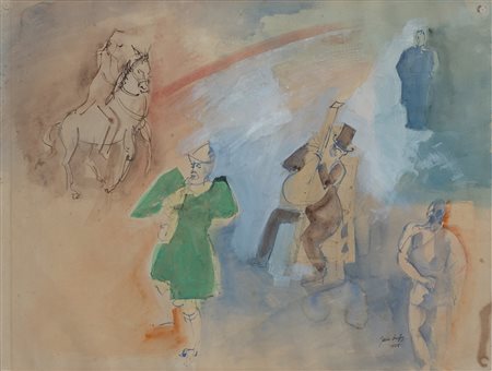 JEAN DUFY Senza titolo, 1925