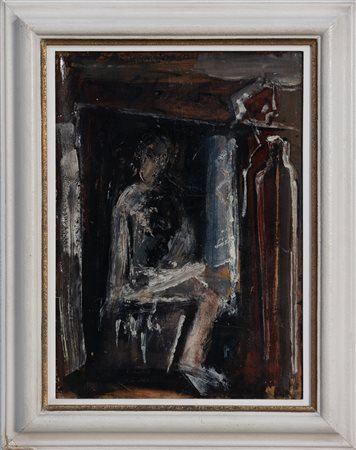 MARIO SIRONI Donna seduta, 1947