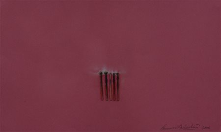 BERNARD AUBERTIN Dessin de feu, 2008