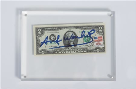 ANDY WARHOL Two dollars, 1976