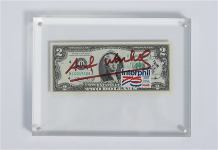 ANDY WARHOL Two Dollars, 1976