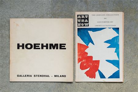 LOTTO MULTIPLOLotto composto da due cataloghiHoehme1965Catalogo monografico...