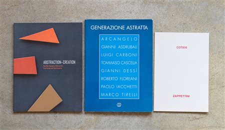 LOTTO MULTIPLOLotto di tre cataloghiCotani Zappettini2005Catalogo illustrato...