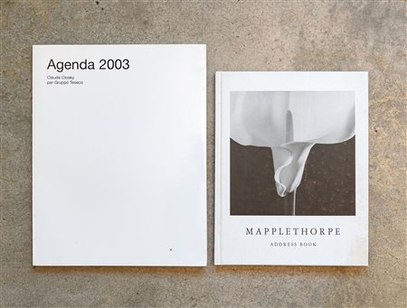 LOTTO MULTIPLOLotto di due agende d'artistaRealizzate con fotografie di Rober...