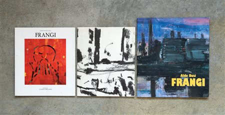 GIOVANNI FRANGI(1959)Lotto di tre cataloghiGiovanni Frangi - Opere...